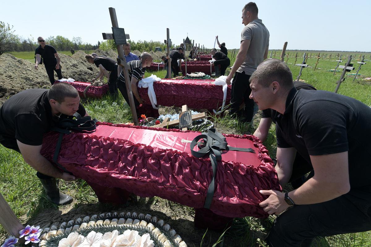 Россия и Украина провели обмен телами погибших военных