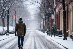 Рекордный снегопад в Челябинске: на улицы вышли сотни единиц техники