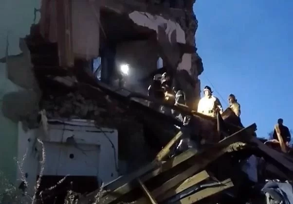 В Подольске приступили к ликвидации последствий падения беспилотника