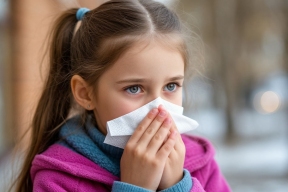 В новосибирские больницы ежедневно поступают десятки детей с гриппом и ОРВИ