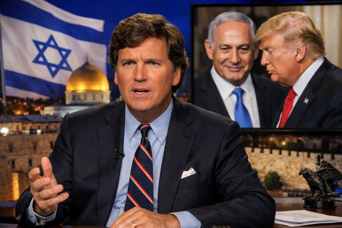 Такер Карлсон раскрыл коварные планы Израиля. Зачем Нетаньяху подставляет Трампа?