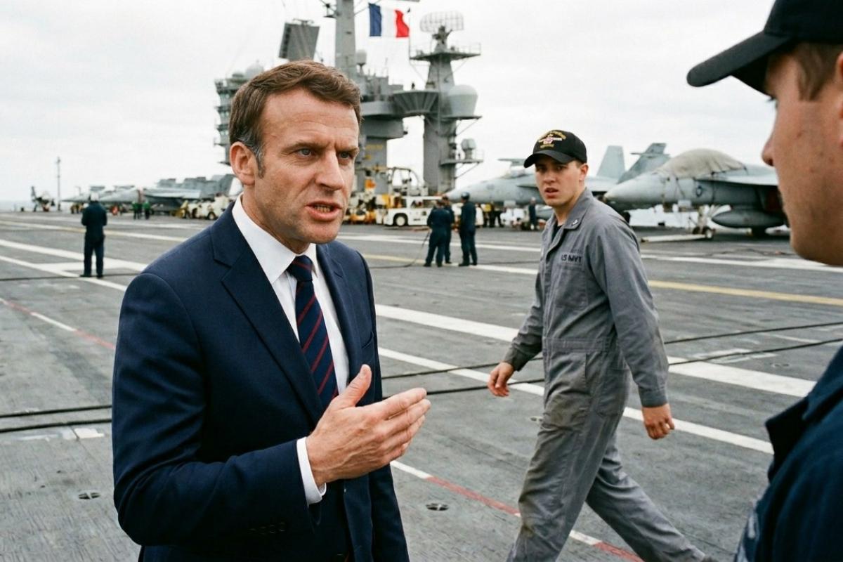 Бегать не всегда полезно. Как моряк Макрона сильно подгадил французскому флоту