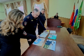 В Городском округе Пушкинский подвели итоги Всероссийского конкурса детского рисунка «Мои родители работают в полиции»