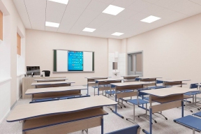 Капремонт второго корпуса школы в Дрезне Орехово-Зуевского городского округа завершат к 1 сентября