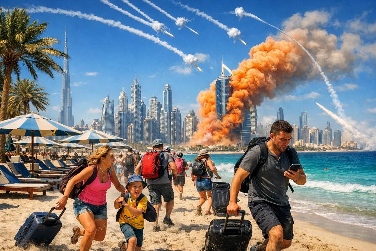 Пир во время чумы. Рассказы русских, застрявших в Дубае: туристы танцуют, а с неба падают ракеты