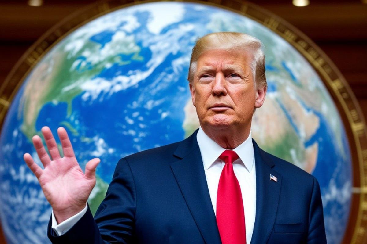 За первый год президентства Трампа доля ВВП США в мире упала на 0,28%