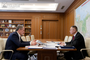 Губернатор Вячеслав Гладков после встречи с министром строительства и ЖКХ Иреком Файзуллиным: Благодарен Правительству РФ за всестороннюю поддержку Белгородской области