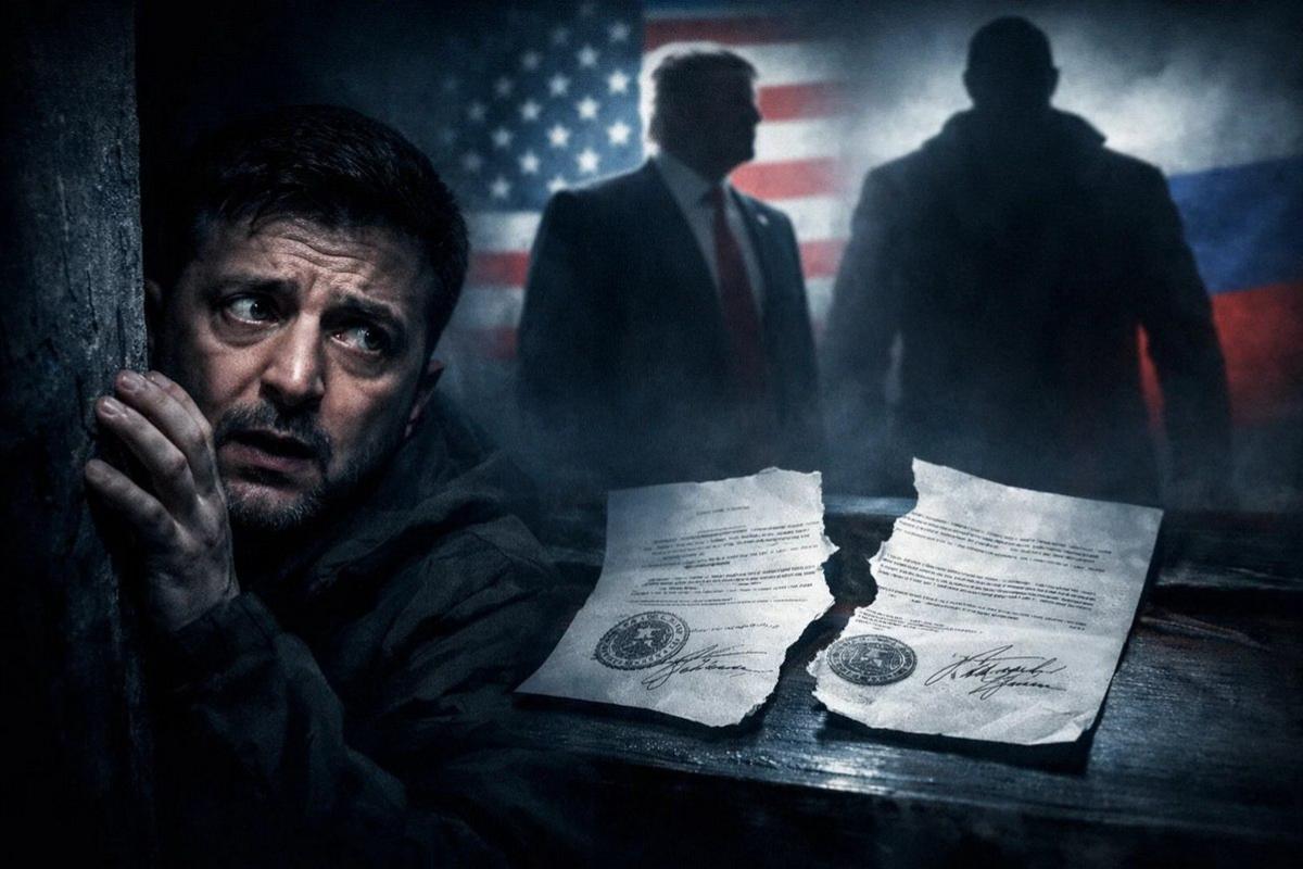 «Прятаться до конца жизни»: Как Зеленский перечеркнул мирные старания Трампа. Ответ будет жестким