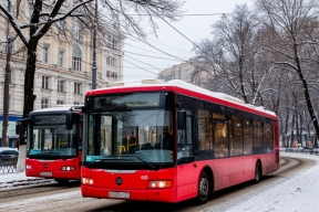 В столице Тувы число поездок на автобусах пригородных маршрутов выросло на 6%