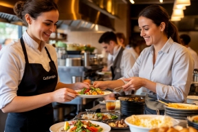 Летом 2025 года в Коми зафиксирован резкий рост спроса на временную работу в кафе и ресторанах