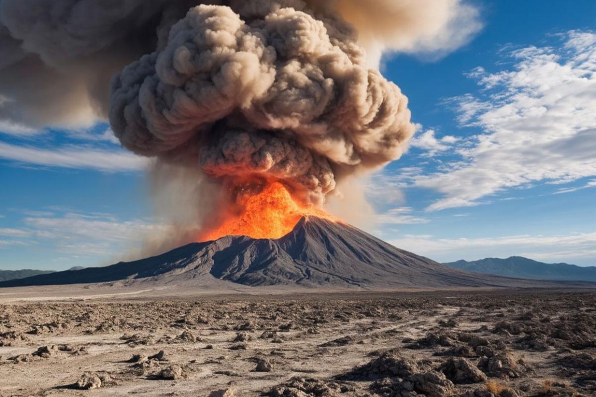 Супервулкан, уничтоживший древнюю цивилизацию 7 тысяч лет назад, начал просыпаться: японские геологи зафиксировали накопление магмы