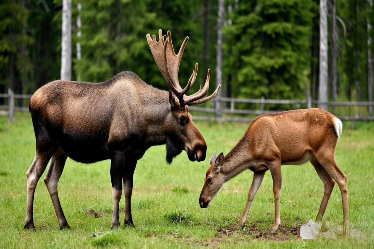 В курганском экопарке «Рябково» поселили диких животных