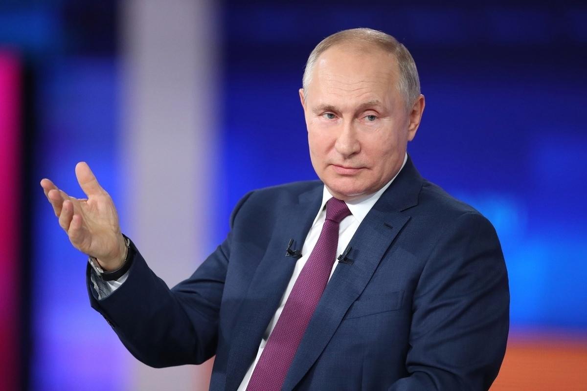 Putin said the U.S. has been pushing for full control of Ukraine for decades