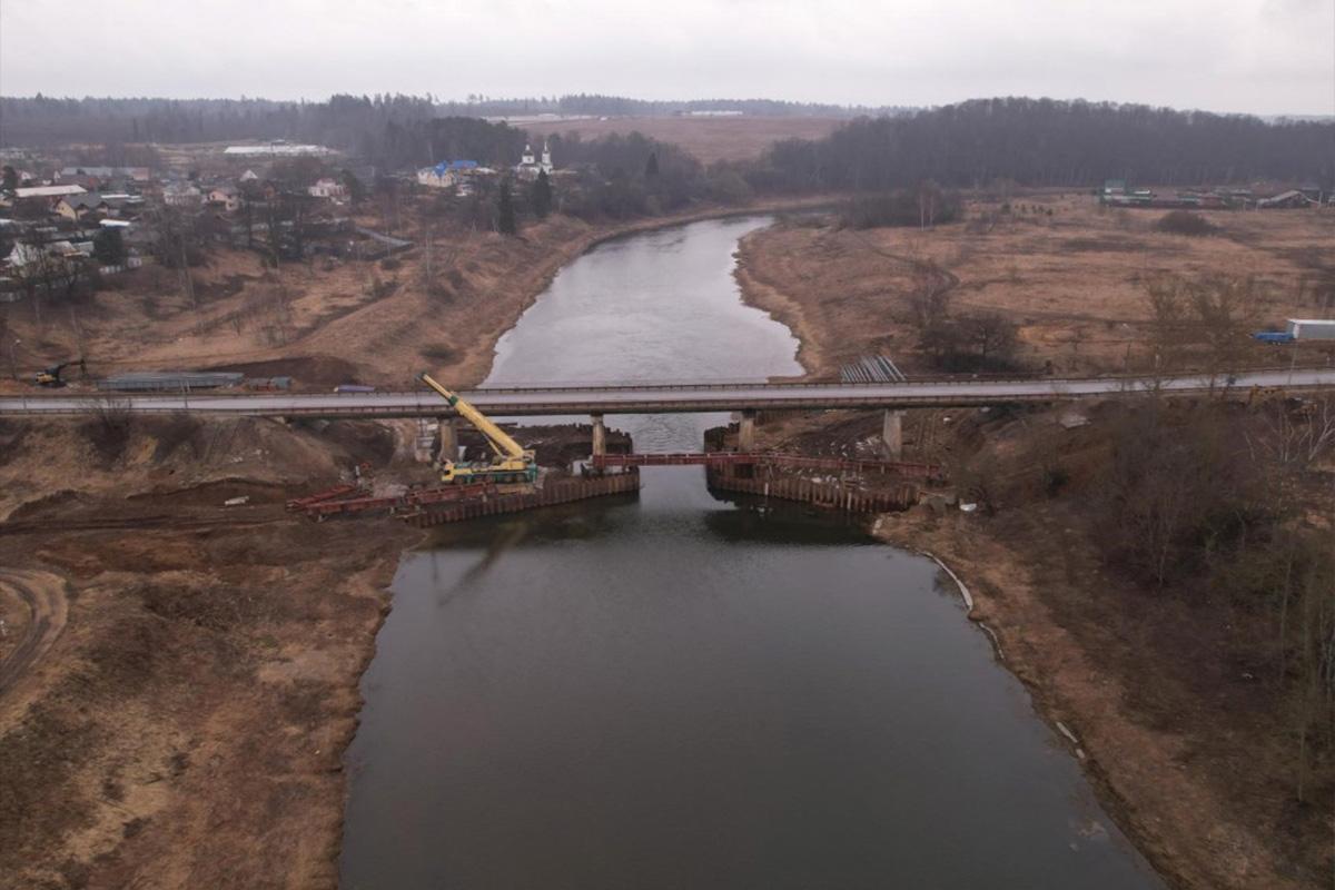 С 15 апреля перекроют мост через Москву-реку в Поречье
