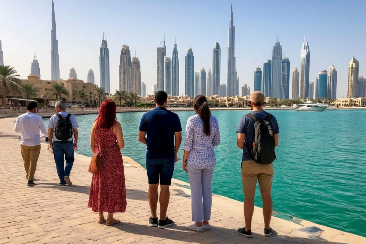 В Дубае туристов срочно выгоняют с пляжей из-за иранских ракет