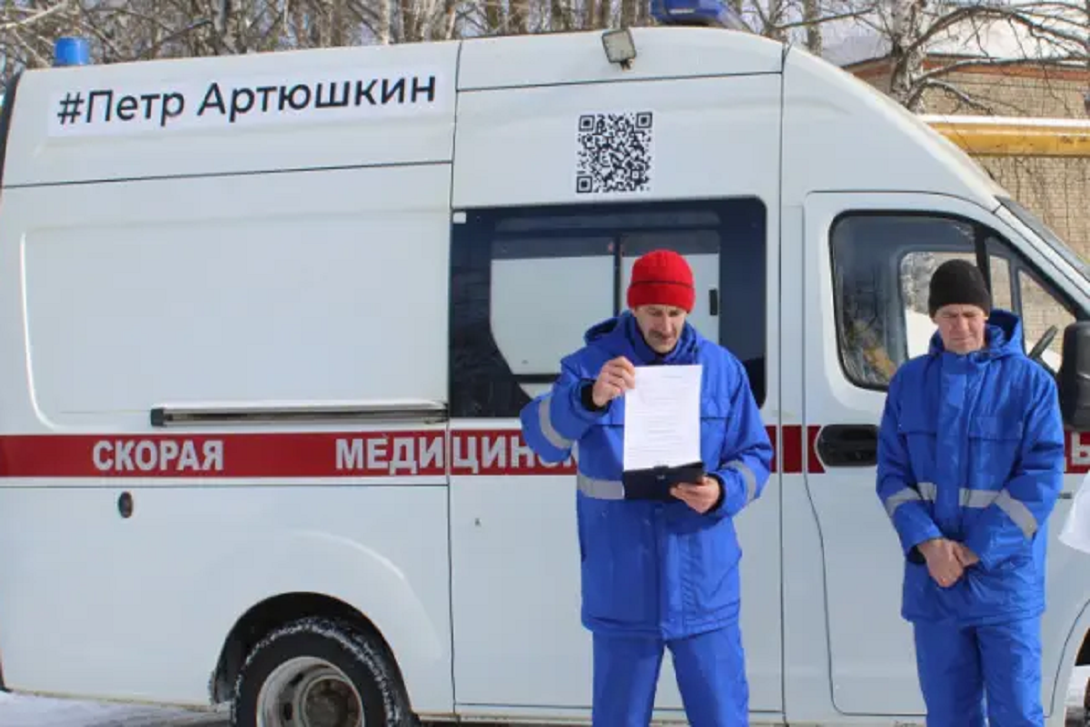 В Мордовии появились именные автомобили скорой помощи