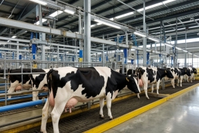 В Воронежской области строится крупнейший автоматизированный молочный комплекс