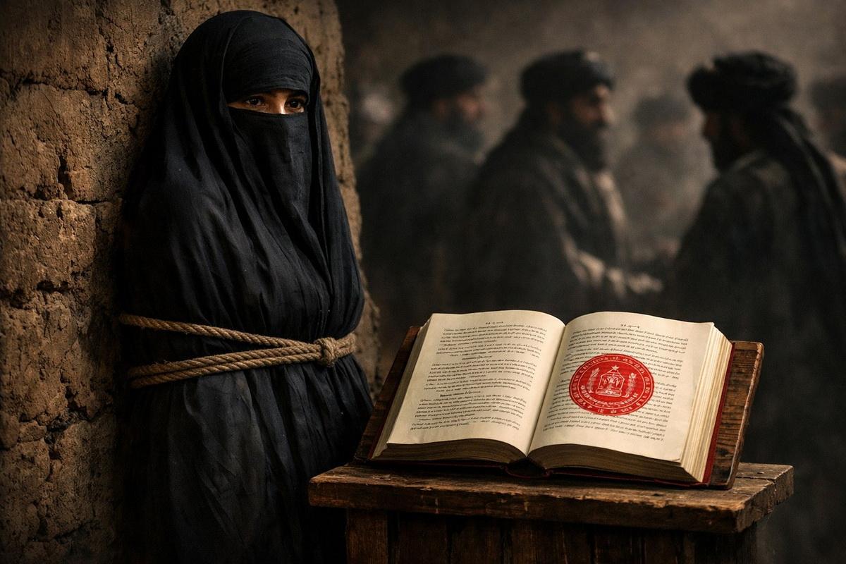 Средневековье. XXI век. В Афганистане разрешили избивать женщин до крови. Талибы вернули рабовладение