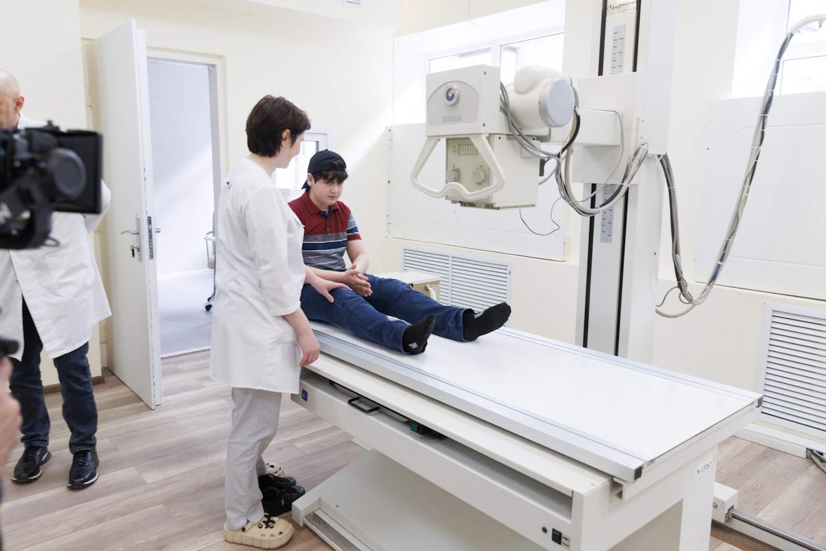 Более 30 тысяч детей будут обслуживать отремонтированная детская поликлиника в Черкесске