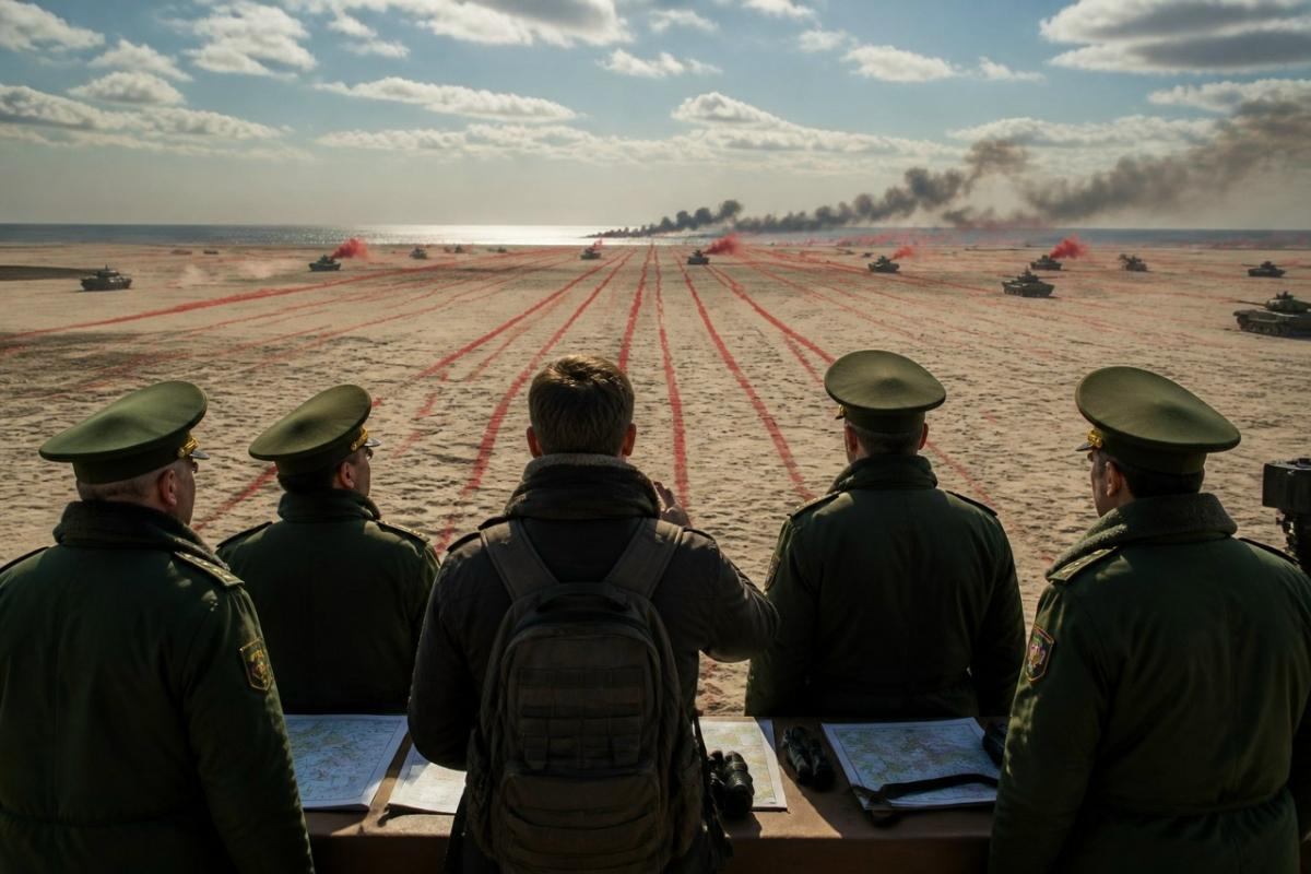 НАТО проводит масштабные военные учения в 70 километрах от границ РФ