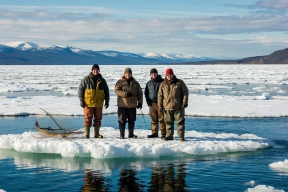 В Ленинградской области рыбаков на льдине унесло в Финский залив