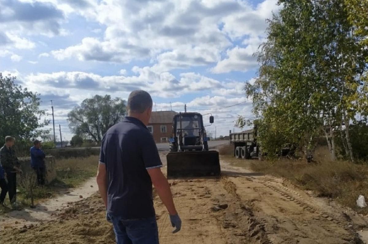 В Мордовии в деревне Андреевка на центральной улице отремонтировали дорогу