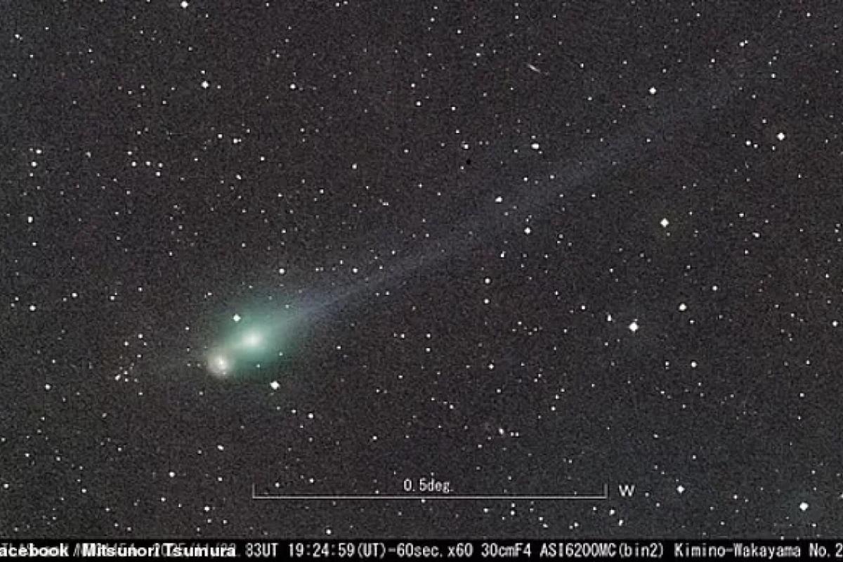 У межзвездной кометы 3I/ATLAS зафиксировано редкое явление