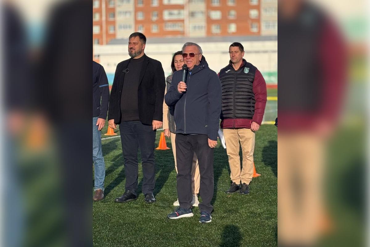 Спикер ЗС Нижегородской области Евгений Люлин: В Дзержинске прошел первый фестиваль «Звездочки футбола»