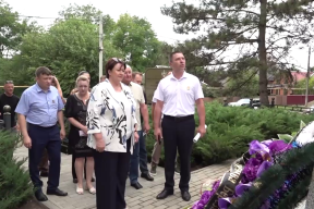 Сопредседатель ВАРМСУ Галина Данильченко посетила объекты благоустройства в Кореновском районе Кубани