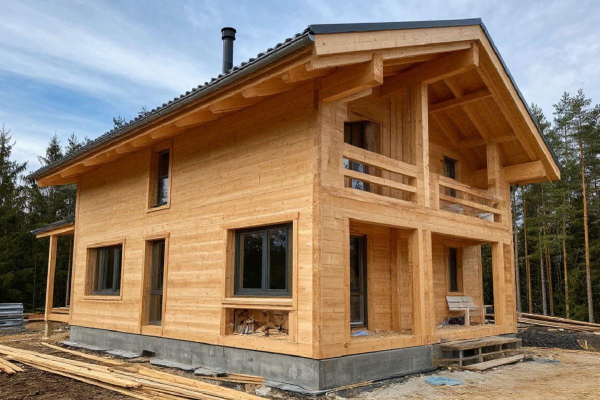 В Мурманске планируют запустить строительство деревянных домов