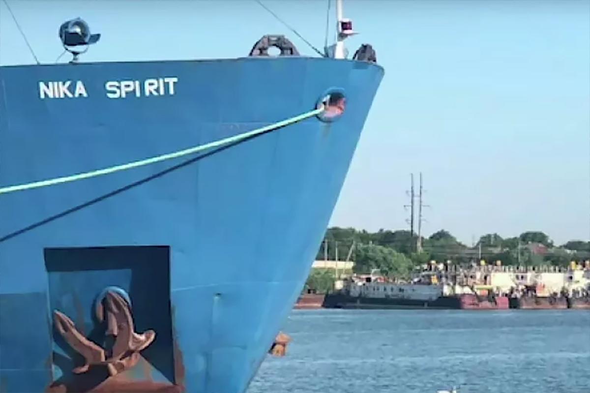 На Украине продали российский танкер Nika Spirit