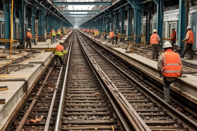 Рабочие соединили тоннели на строящемся участке красноярского метро