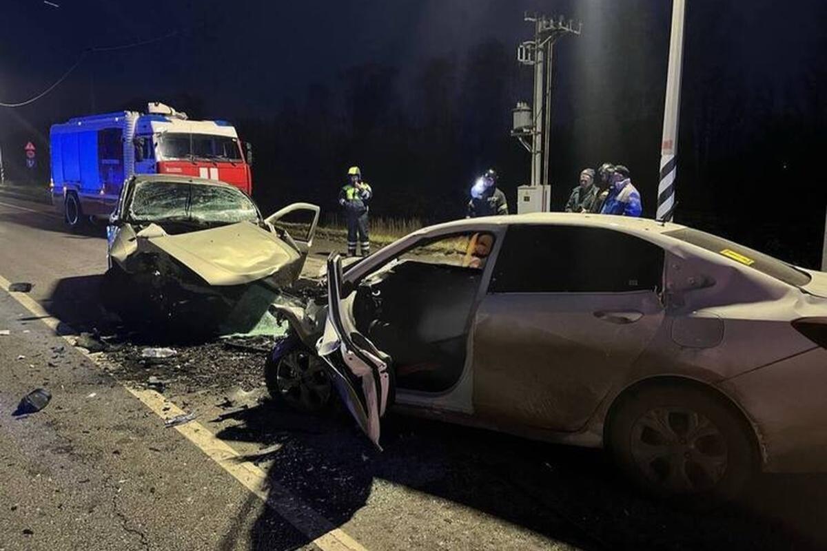 В столкновении двух машин на трассе М-5 в Пензенской области погибли три человека