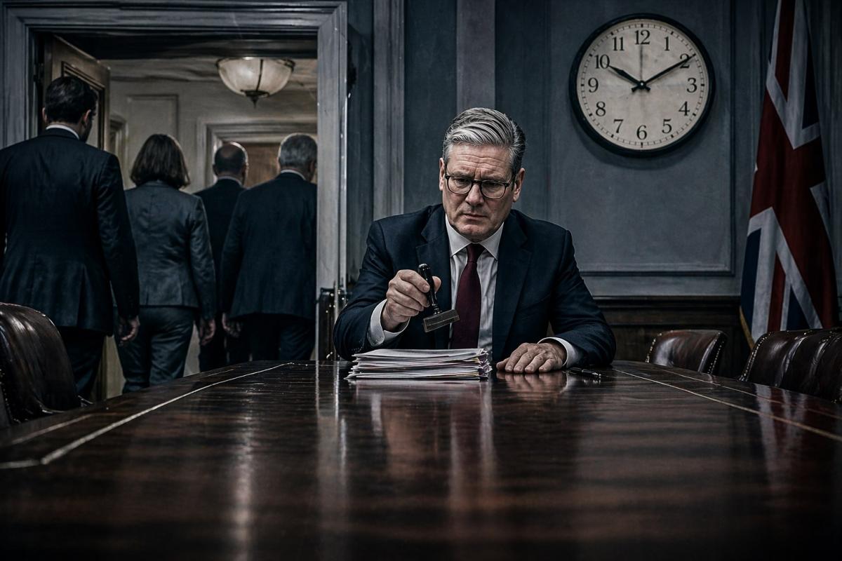 Трус и лжец и декоративный премьер: как собственные подчиненные публично уничтожили Кира Стармера