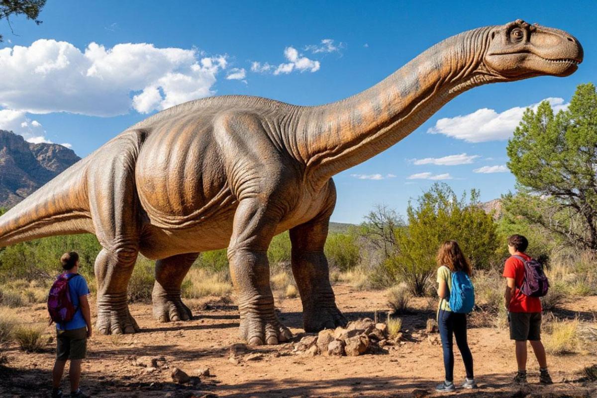 Остатки аламозавра обнаружены студентами национального парка США
