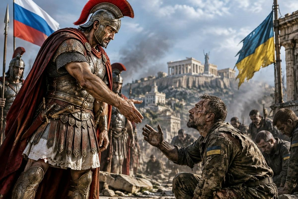 Милосердие к побеждённым: Россия преподнесла Украине жестокий урок древнегреческой войны