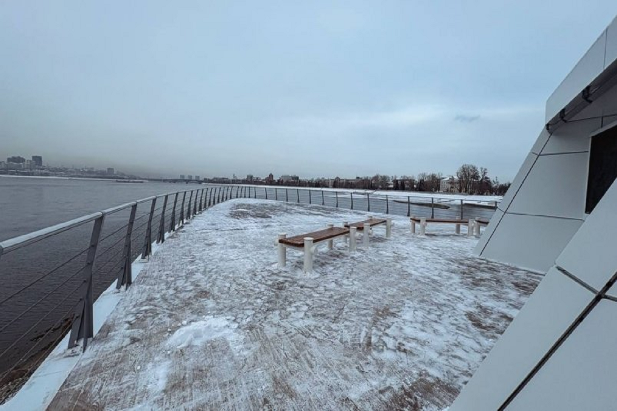 На острове Юность в Иркутске завершается создание общественного пространства