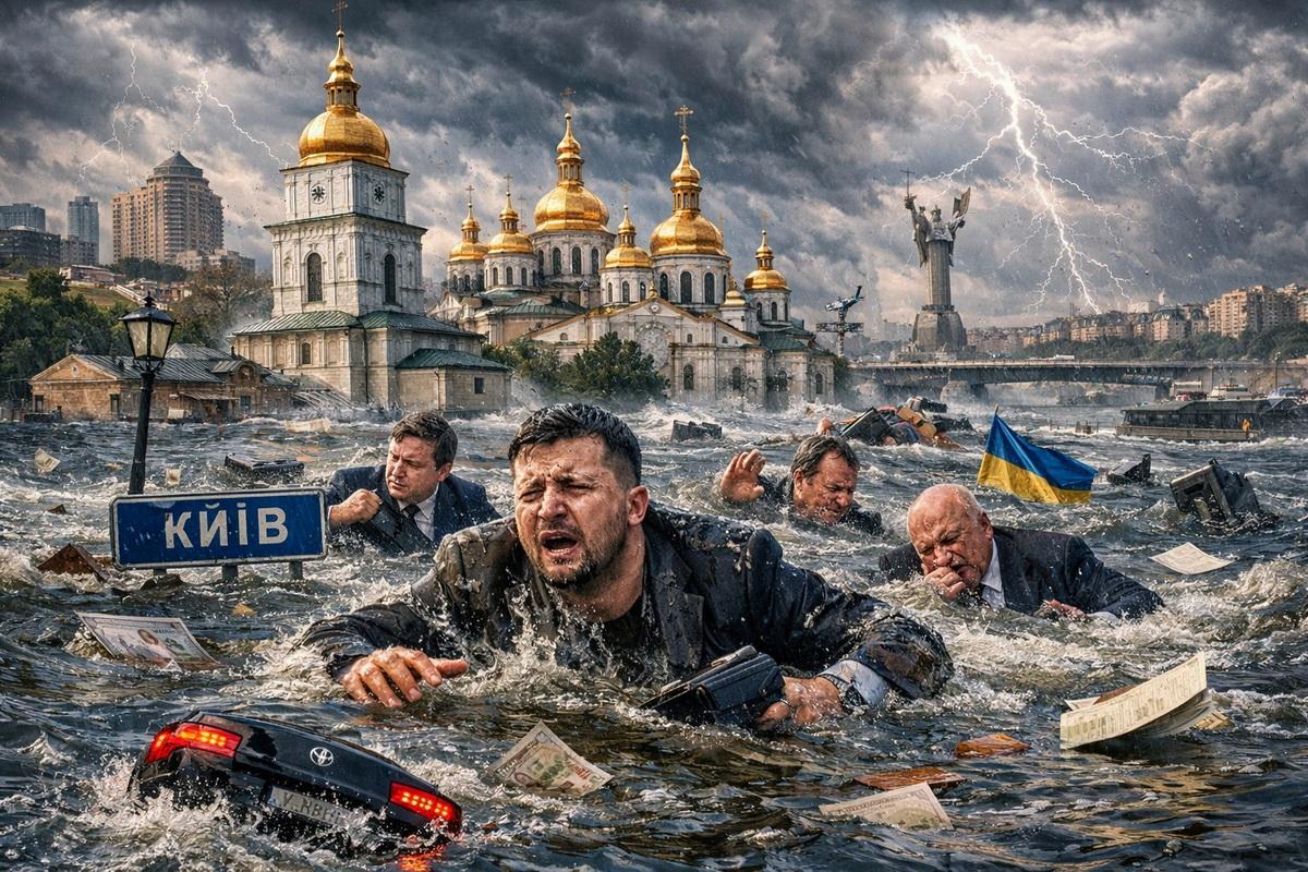 Киев уйдёт под воду весной: совпадение или старец Иона был прав? Украинские гидрологи бьют тревогу