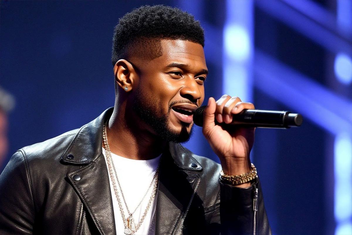 Слишком жарко для сцены: Usher выгнал поклонницу после того, как та отказалась играть в страсть