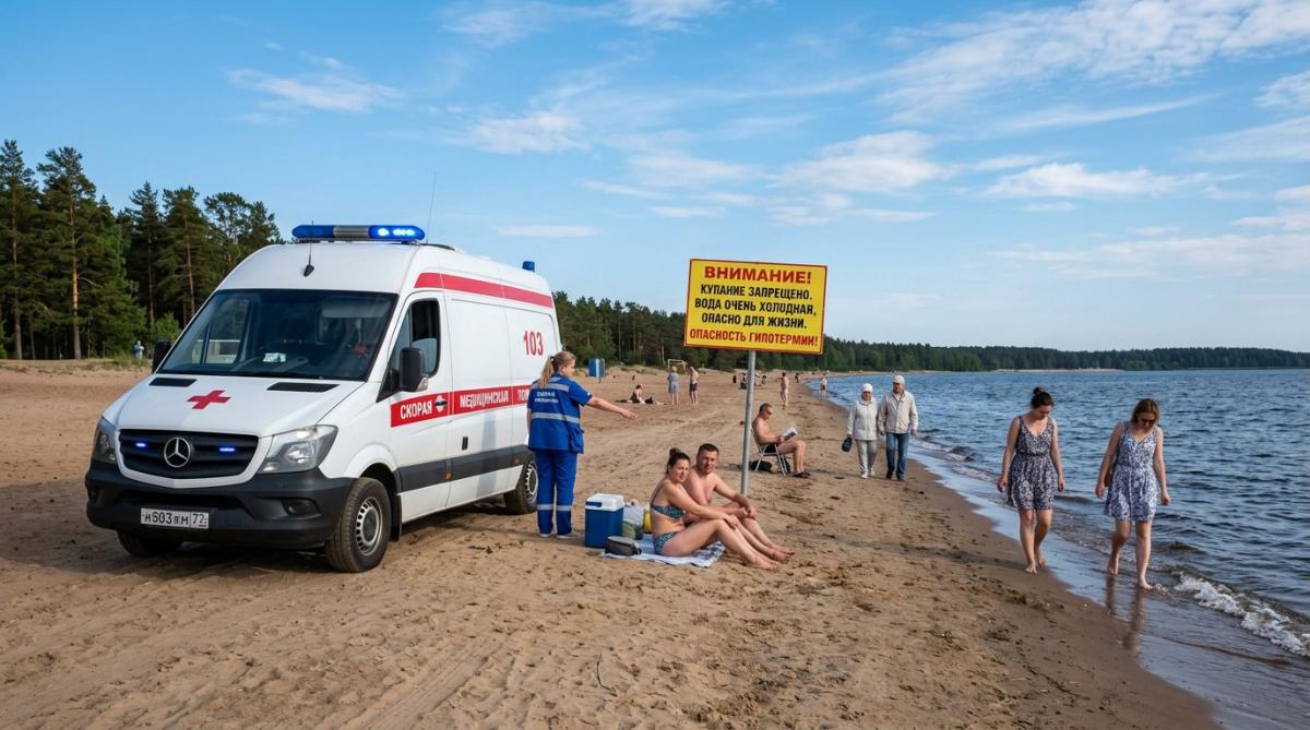 Смертельно опасно! Почему сегодня нельзя купаться в вологодских водоемах