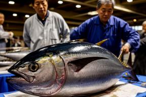 В Японии продали тунца за рекордную сумму