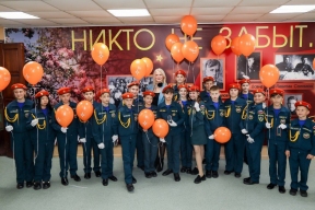 Спикер ЗС ЕАО Роман Бойко поздравил гимназистов Биробиджана с посвящением в кадеты