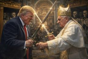 Дуэль титанов и скелеты в шкафах: Трамп и Папа Римский сошлись в битве за умы и власть