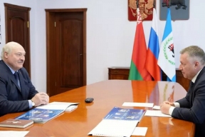 Президент Белоруссии провел рабочую встречу с губернатором Иркутской области по вопросам экономического сотрудничества