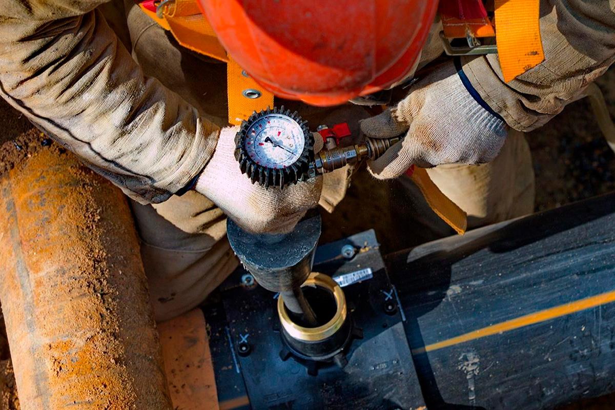 В Гнездово ввели в эксплуатацию новый газопровод