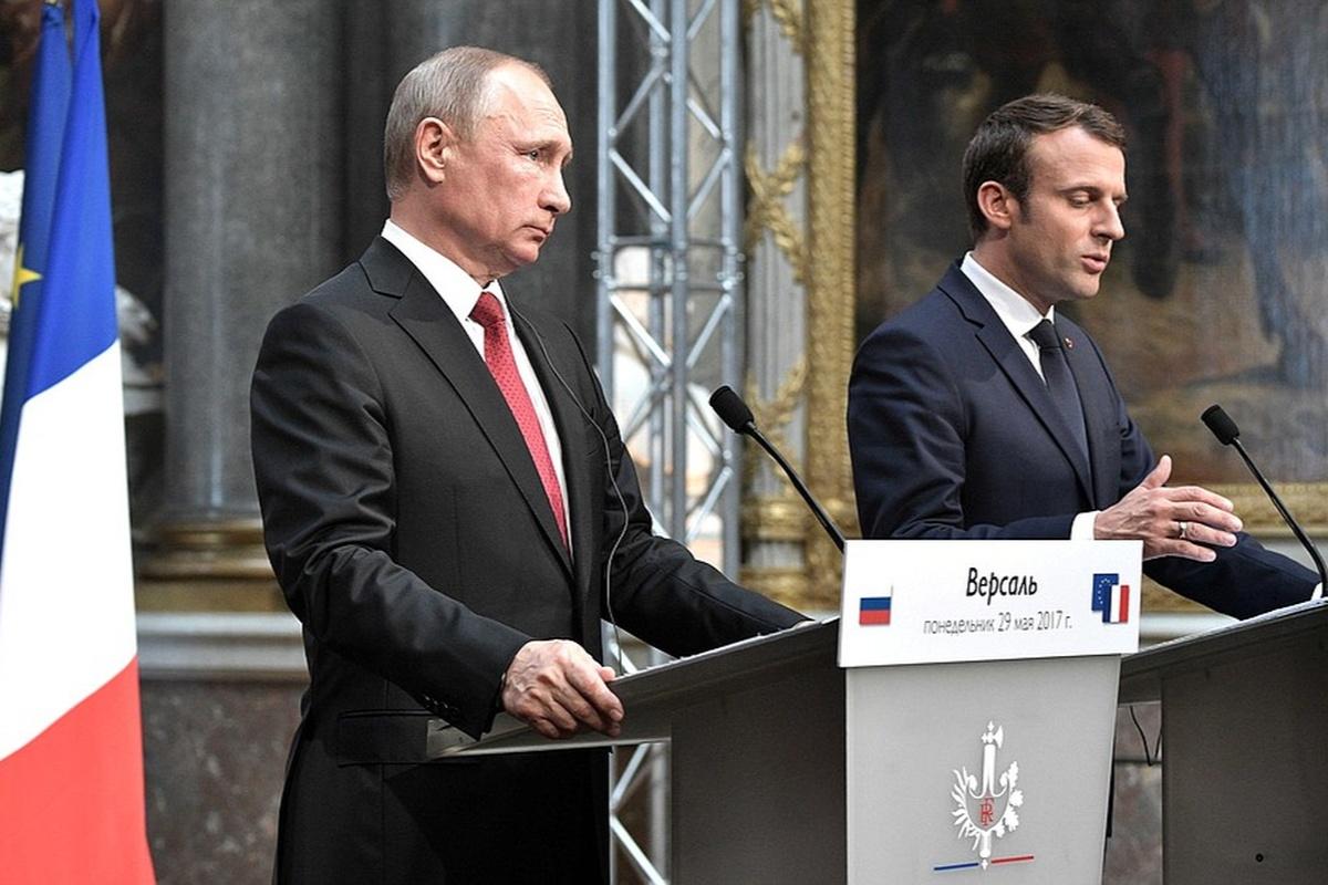 Украинский вопрос – камень преткновения в отношениях Путина и Макрона