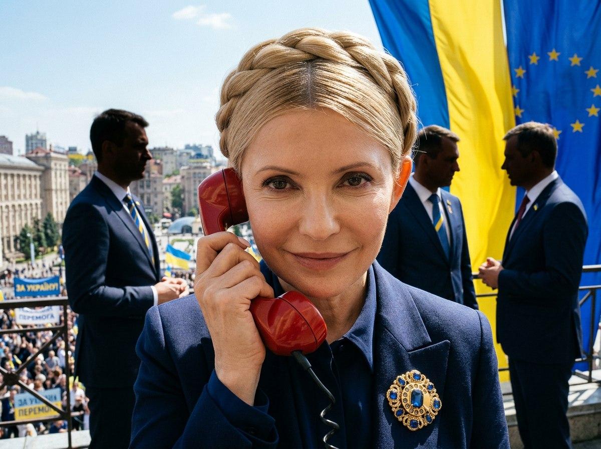Тимошенко снова свободна. Сразу позвонила Путину. Что задумала «женщина с косой»?