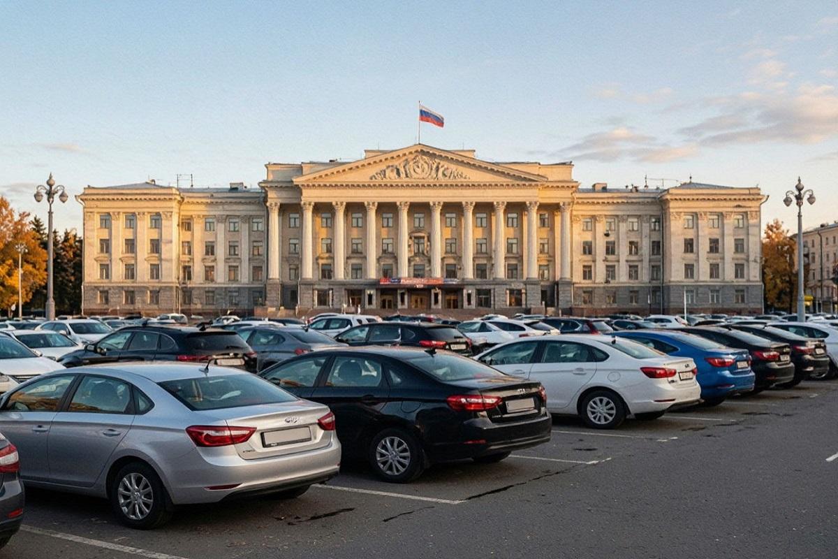 Возле мэрии Новосибирска появится платная парковка на 106 мест