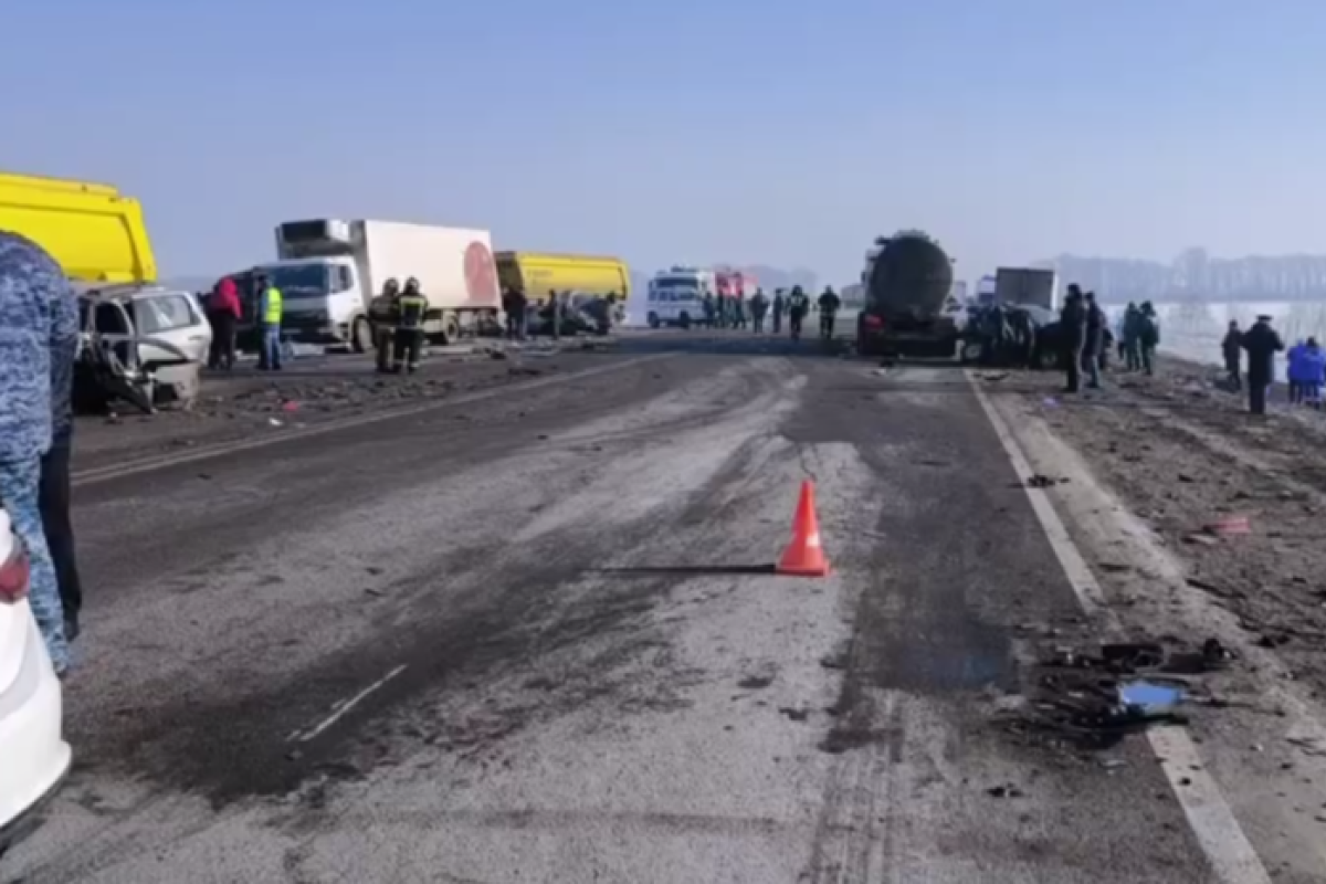 В Курской области в массовом ДТП погибли 4 человека