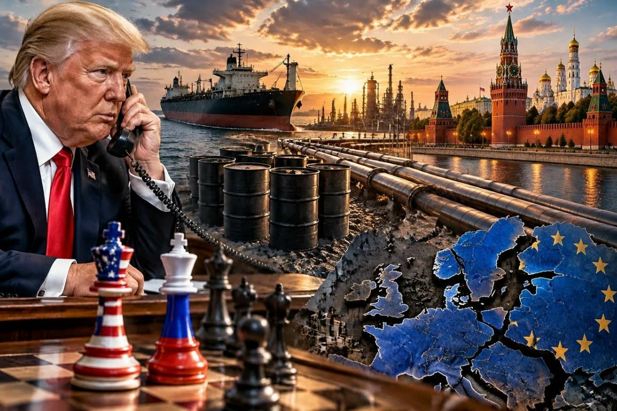 Сделка по дизелю: Как телефонный разговор Путина и Трампа меняет расстановку сил и бьет по ЕС